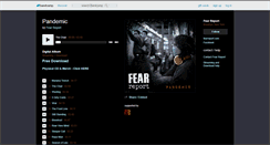 Desktop Screenshot of fearreport.bandcamp.com