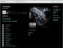 Tablet Screenshot of fearreport.bandcamp.com