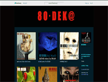Tablet Screenshot of 80deka.bandcamp.com