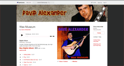 Desktop Screenshot of davealexander.bandcamp.com