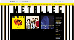 Desktop Screenshot of metalleg.bandcamp.com