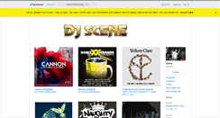 Desktop Screenshot of djscene.bandcamp.com