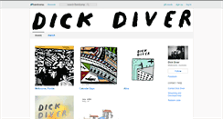 Desktop Screenshot of dickdiver.bandcamp.com