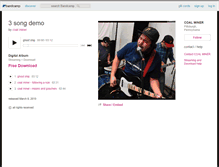 Tablet Screenshot of coalminermusic.bandcamp.com