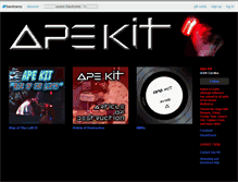 Tablet Screenshot of apekit.bandcamp.com