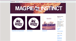 Desktop Screenshot of magpieinstinct.bandcamp.com