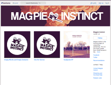 Tablet Screenshot of magpieinstinct.bandcamp.com