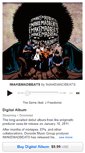 Mobile Screenshot of imakemadbeats.bandcamp.com