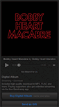 Mobile Screenshot of bobbyheartmacabre.bandcamp.com