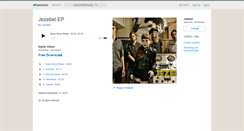 Desktop Screenshot of jezebel.bandcamp.com