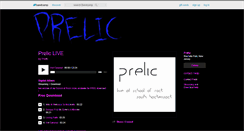 Desktop Screenshot of prelic.bandcamp.com