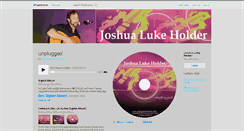 Desktop Screenshot of joshualukeholder.bandcamp.com