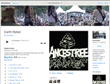 Tablet Screenshot of ancestree.bandcamp.com