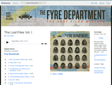 Tablet Screenshot of fyredept.bandcamp.com