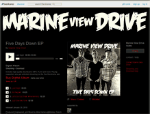 Tablet Screenshot of marineviewdrive.bandcamp.com
