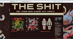 Desktop Screenshot of ilovetheshit.bandcamp.com