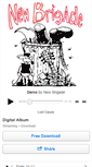 Mobile Screenshot of newbrigade.bandcamp.com