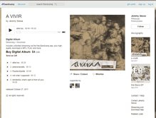 Tablet Screenshot of jeremysessa.bandcamp.com