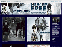 Tablet Screenshot of cosmonautsmusic.bandcamp.com