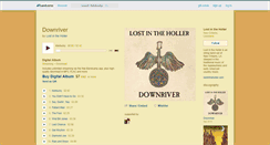 Desktop Screenshot of lostintheholler.bandcamp.com