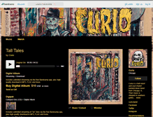 Tablet Screenshot of curio.bandcamp.com