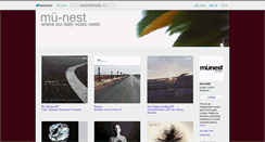 Desktop Screenshot of mu-nest.bandcamp.com