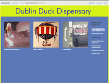 Tablet Screenshot of dublinduckdispensary.bandcamp.com