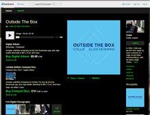 Tablet Screenshot of colliecollins.bandcamp.com