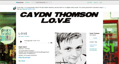 Desktop Screenshot of caydnthomson.bandcamp.com