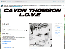 Tablet Screenshot of caydnthomson.bandcamp.com