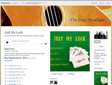 Tablet Screenshot of datebrothers.bandcamp.com