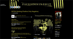 Desktop Screenshot of facedowninshit.bandcamp.com