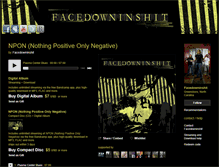 Tablet Screenshot of facedowninshit.bandcamp.com