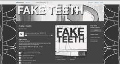 Desktop Screenshot of faketeeth.bandcamp.com