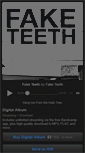 Mobile Screenshot of faketeeth.bandcamp.com