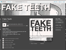 Tablet Screenshot of faketeeth.bandcamp.com