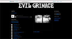 Desktop Screenshot of evilgrimace.bandcamp.com