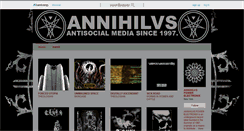 Desktop Screenshot of annihilvspowerelectronix.bandcamp.com