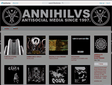 Tablet Screenshot of annihilvspowerelectronix.bandcamp.com