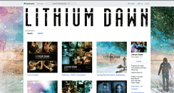 Desktop Screenshot of lithiumdawn.bandcamp.com