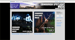 Desktop Screenshot of edinburghspotlight.bandcamp.com