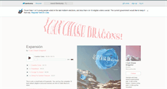 Desktop Screenshot of icanchasedragons.bandcamp.com