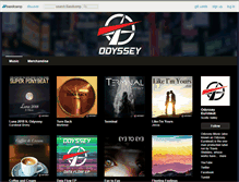 Tablet Screenshot of odysseymusic.bandcamp.com