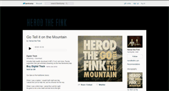 Desktop Screenshot of herodthefink.bandcamp.com
