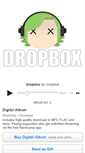 Mobile Screenshot of dropbox.bandcamp.com