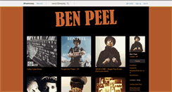 Desktop Screenshot of benpeel.bandcamp.com