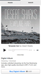 Mobile Screenshot of desertsharks.bandcamp.com