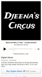 Mobile Screenshot of djeenascircus.bandcamp.com