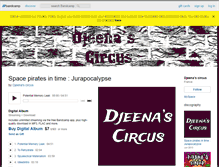 Tablet Screenshot of djeenascircus.bandcamp.com