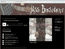 Tablet Screenshot of classpresident.bandcamp.com